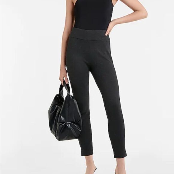 NWT XL Express Columnist High Waisted Wide Waistband Skinny Ankle Pant - Picture 2 of 5